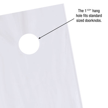Clear Doorknob Bags - 10 in x 15 in - 1.5 mil Thick - 15057