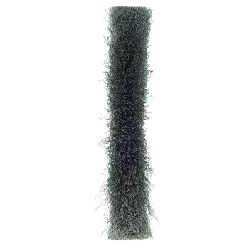Weiler 01513 Wheel Brush - 8 in Dia - Crimped Steel Bristle