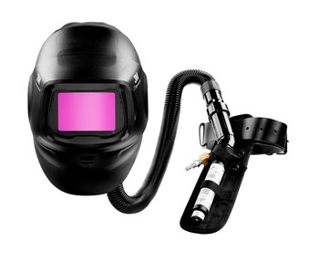 Speedglas G5-01 46-5702-30i Welding Respirator - Assembly With Headpiece - Belt-Mounted - 7-9 hours (Turbo); 1500 hours (ADF) Lithium-ion (Turbo); Lithium 3V -CR2450 (ADF) - 076308-94490