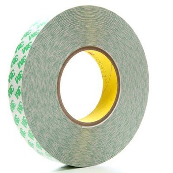 3M 9087 White Bonding Tape - 1 in Width x 55 yd Length - 10.1 mil Thick - Glassine Paper Liner - 07782