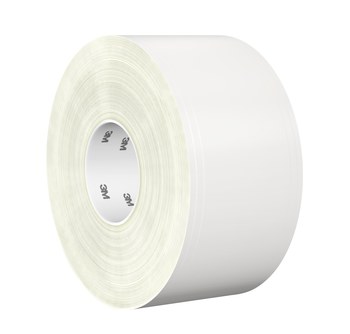 3M 971 Ultra Durable White Floor Marking Tape - 4 in Width x 36 yd Length - 14107