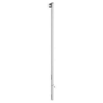 3M DBI-SALA 6100565 Silver Galvanized Steel Fixed Ladder SRL Anchor - 4 ft Length - 840779-19273