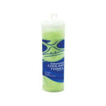 Bullhead Safety High-Visibility Yellow/Green PVA High-Visibility Cooling Towel - GLO-CT1