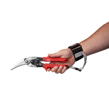 Milwaukee Quick-Connect Wrist Lanyard 48-22-8835, 8 in x 9 in, Nylon/Rubber, Gray/Black - 52640