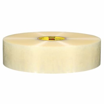 3M Scotch 373+ Clear Box Sealing Tape - 72 mm Width x 914 m Length - 2.5 mil Thick - 53699