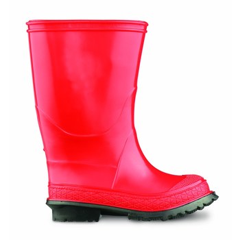Picture of Dunlop 07700 Black/Red 10 (Youth's) Waterproof & Rain Boots (Main product image)