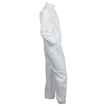 Ansell KleenGuard Disposable General Purpose Coveralls A40 44313 - Size Large - White