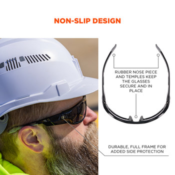 Ergodyne Skullerz Safety Glasses Odin 50431