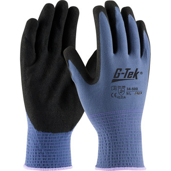 White And Grey Nitrile Coated Hand Gloves, Size: 6 Inches at Rs 12