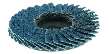 Weiler Bobcat Type 27 Flap Disc 50933 - Zirconium - 2 in - 40 - Coarse