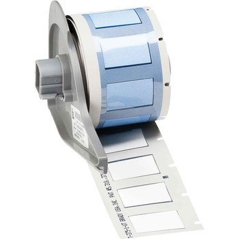 Picture of Brady PermaSleeve White Polyolefin Thermal Transfer M7-375-1-344 Heat Shrink Wire & Cable Labels (Main product image)