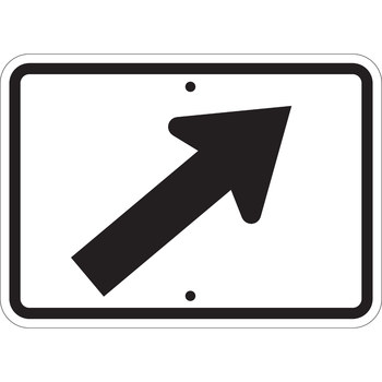 Picture of Brady B-959 Aluminum Rectangle White Stop Signs, Traffic Control Signs & Banners Sign part number 80060 (Main product image)