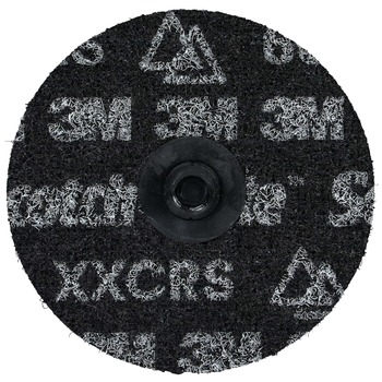 3M Scotch-Brite TS Quick Change Surface Conditioning Disc 67205 - 4 in - Precision Shaped Ceramic - 60+ - X-Extra Coarse