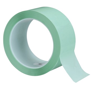 3M 7100167283 Green Masking Tape - 1 1/2 in Width x 72 yd Length
