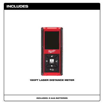 Milwaukee Laser Distance Meter - 48-22-9802