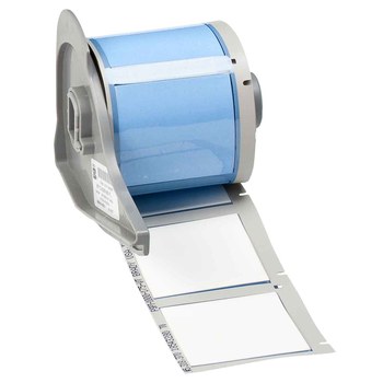 Picture of Brady PermaSleeve White Polyolefin Thermal Transfer M7-1000-175-344 Heat Shrink Wire & Cable Labels (Main product image)
