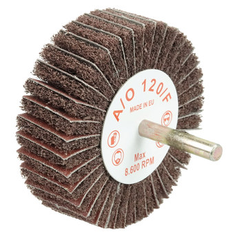 Weiler Flap Wheel 54506 - Aluminum Oxide - 3 in - Fine
