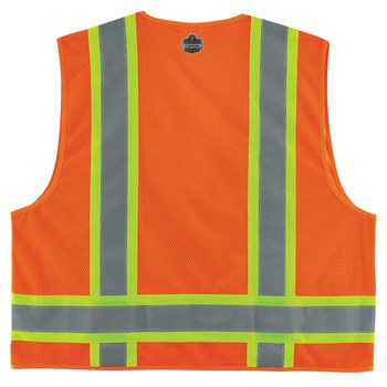 Ergodyne Glowear High-Visibility Vest 8248Z 24065 - Size Large/XL - High-Visibility Orange