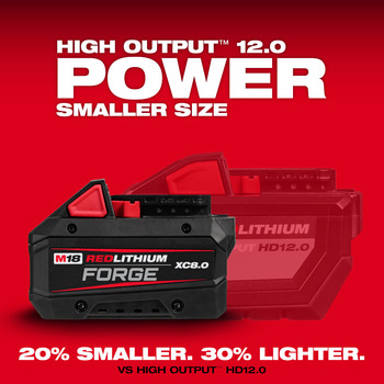 Milwaukee M18 FORGE XC8.0 Battery Pack 48-11-1881 - 8