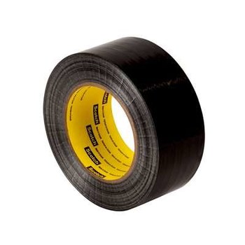 3M Scotch 894 Black Filament Strapping Tape - 18 mm Width x 55 m Length - 6 mil Thick - 88131