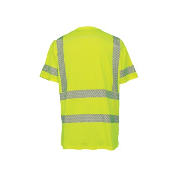 Global Glove FrogWear High-Visibility Reflective Shirt GLO-205/LG - Size Large - Lime - GLO-205 LG