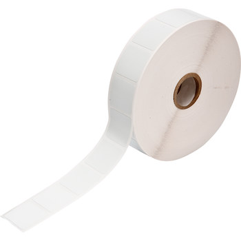 Picture of Brady White Polypropylene Thermal Transfer THT-179-7425-2-SC Die-Cut Thermal Transfer Printer Label Roll (Main product image)