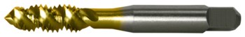 Picture of Greenfield Threading SFGP-TN #6-32 UNC H3 TiN 2 in TiN High Helix Spiral Flute Machine Tap 330203 (Main product image)