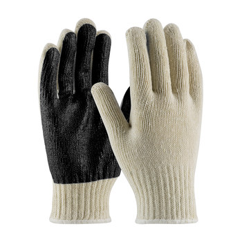 Picture of PIP 37-C110PC Black/White Large Cotton/Polyester Full Fingered General Purpose Gloves (Main product image)