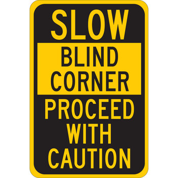 Picture of Brady B-302 Polyester Rectangle English Stop Signs, Traffic Control Signs & Banners Sign part number 124466 (Main product image)