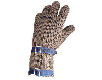 Picture of Honeywell Chainex Gray Large Stainless Steel Mesh Cut Resistant Glove (Main product image)