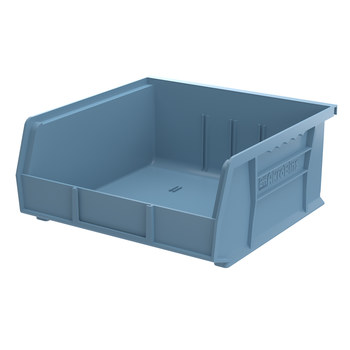 Picture of Akro-Mils 30235 Akrobin 50 lb Light Blue Industrial Grade Polymer Hanging / Stacking Storage Bin (Main product image)