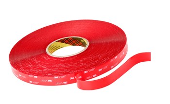 3M 4910 Clear VHB Tape - 1 in Width x 36 yd Length - 40 mil Thick