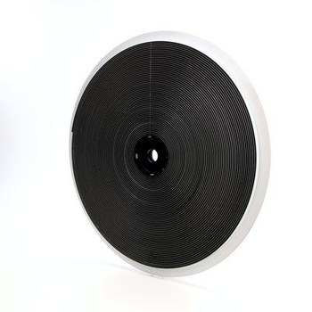 3M Dual Lock SJ3541 Black Reclosable Fastener - Mushroom Hook with 400 stems/in Stem Count - 1/2 in Width x 50 yd Length - 86276