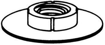 3M Scotch-Brite SE-DS Roloc TS Quick Change Disc 18085 - 2 in - Aluminum Oxide - Coarse
