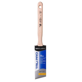 Bestt Liebco Tru-Pro Cape May Brush, Angle, Chinex/Polyester Material & 1 1/2 in Width - 28412