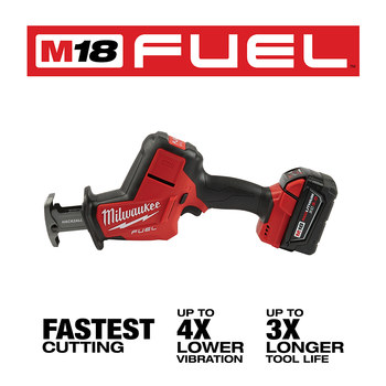 Milwaukee M18 FUEL HACKZALL Reciprocal Saw Kit 2719-21, 0.875 in