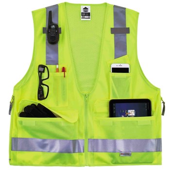 Ergodyne Glowear 8250Z High-Visibility Vest 21425, Size