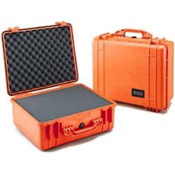 Picture of Pelican 1400 CL/WF Orange Polypropylene Protective Hard Case (Main product image)