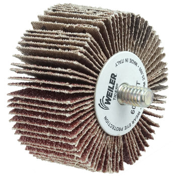 Weiler Tiger Flap Wheel 52611 - Aluminum Oxide - 2 in - Medium