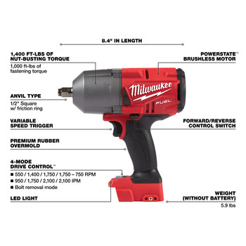 1000 ft best sale lb impact wrench