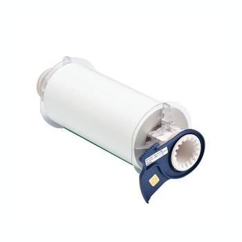 Picture of Brady White Outdoor Polyester Thermal Transfer 13588 Continuous Thermal Transfer Printer Label Roll (Main product image)
