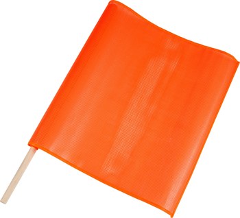 Picture of Brady Orange Roll-up Flags part number 13377 (Main product image)