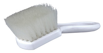 Weiler 444 Utility Scrub Brush - Nylon - 8 in - White - 44416