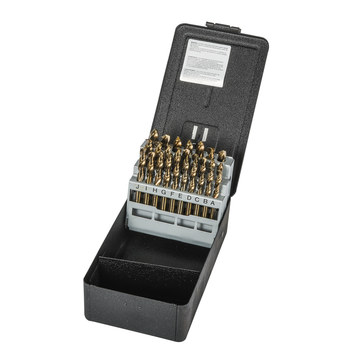 Picture of Precision Twist Drill 135° Right Hand Cut High-Speed Cobalt C26M42CO Stub Length Drill Set 5995585 (Main product image)