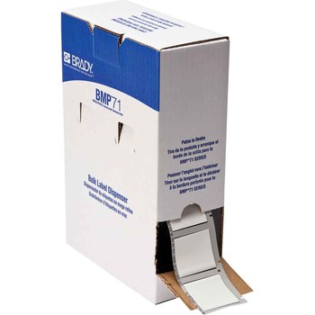 Picture of Brady PermaSleeve White Polyolefin Thermal Transfer BM-1000-175-342 Heat Shrink Wire & Cable Labels (Main product image)