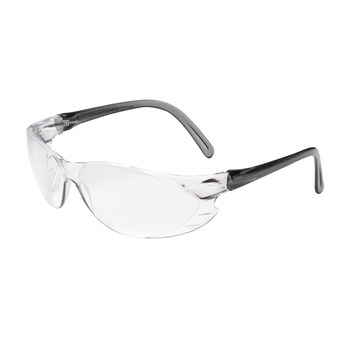 Picture of Bouton Optical Shark Hunter 250-6400 Clear Smoke Universal Polycarbonate Standard Safety Glasses (Main product image)