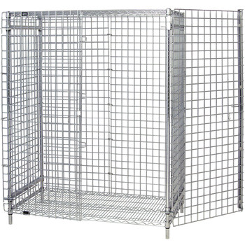 Picture of WSS3624S Chrome Metal Security Cart Panels (Main product image)