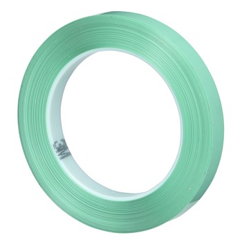 3M 7100167281 Green Masking Tape - 1/2 in Width x 72 yd Length
