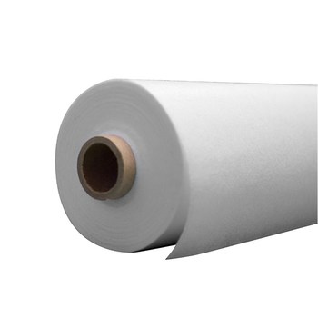 EasyBraid White 54% Wood Pulp, 46% Polyester Stencil Roll - 15.75 in x 33 ft Roll - EB41E1616