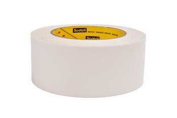 3M Scotch 8899HP White Filament Strapping Tape - 48 mm Width x 55 m Length - 86418
